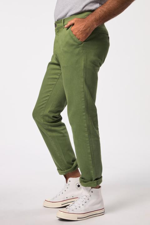 Actual product image JP1880 Chino, stomach fit, straight fit, flat front, up to size 72 (70)