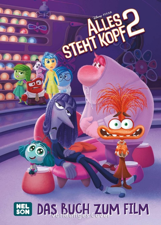 Actual product image Disney Filmbuch zum Vorlesen: Alles steht Kopf 2 (German, 2024)