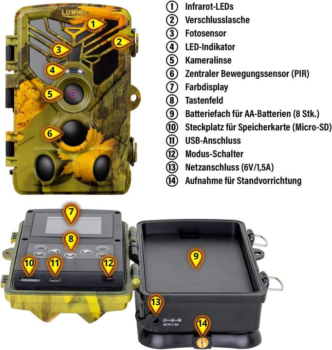 Produktbild Luniox VC24 Wildkamera