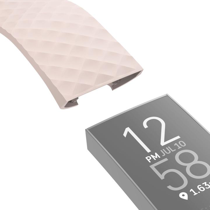 Produktbild Hama 00086221 Fitbit (Rostfreier Stahl, Thermoplastisches Polyurethan, 4, Charge 3)