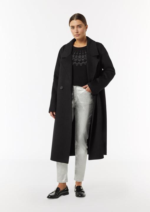 Produktbild Comma Strickpullover Strickpullover mit Norwegermuster (42)