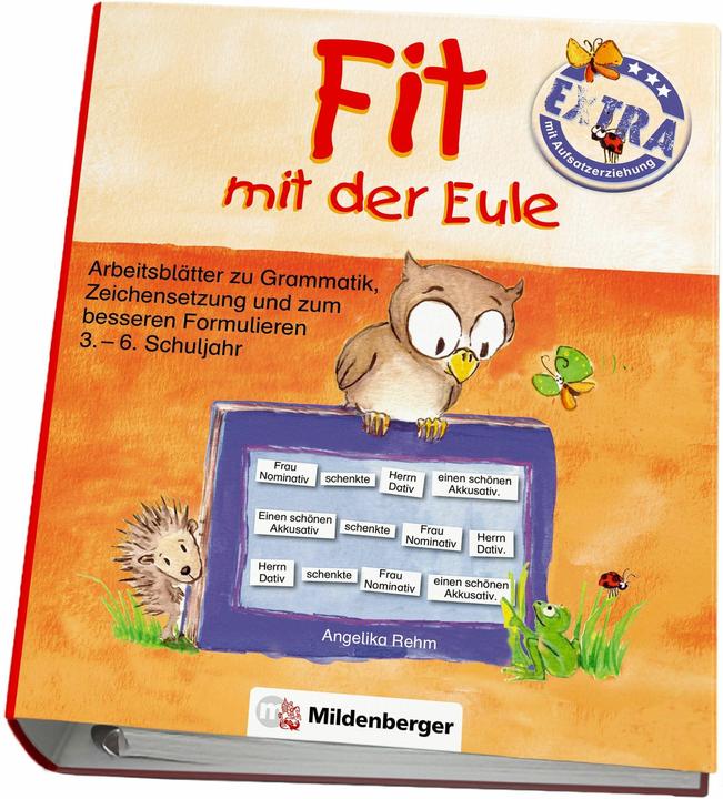 Produktbild Fit mit der Eule - Extra. Grammatik 3.-6. Schuljahr (Deutsch, Dieter Rehm, Katrin Gaida, Rehm Angelika, 2021)