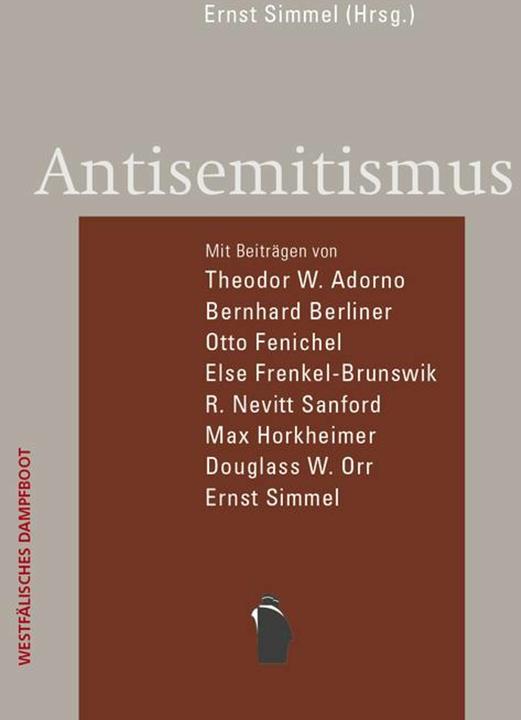 Produktbild Antisemitismus (Deutsch, Ernst Simmel, 2024)