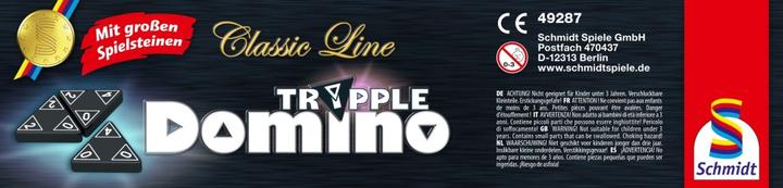 Produktbild Schmidt Spiele Classic Line: Tripple Domino (Deutsch)