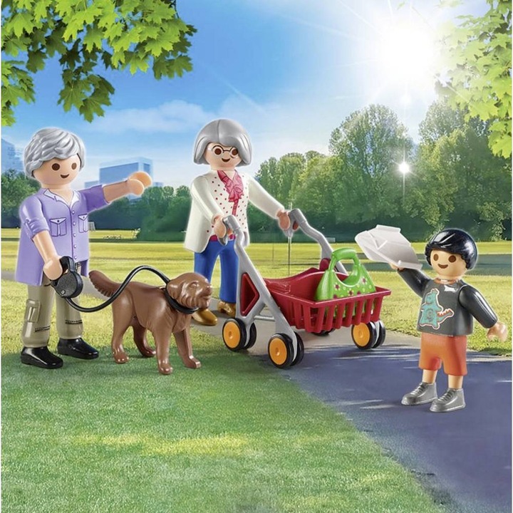 Image du produit Playmobil Grands-parents avec petits-enfants (70990, Playmobil City Life)