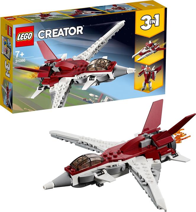 Produktbild LEGO Flugzeug der Zukunft (31086, LEGO Creator 3-in-1)