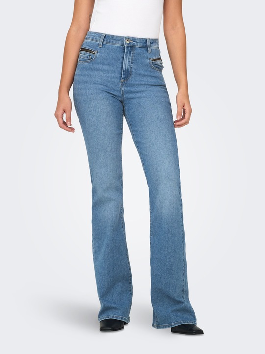 Produktbild Only ONLSandra High Waist Flared Jeans Flared fit jeans (34)