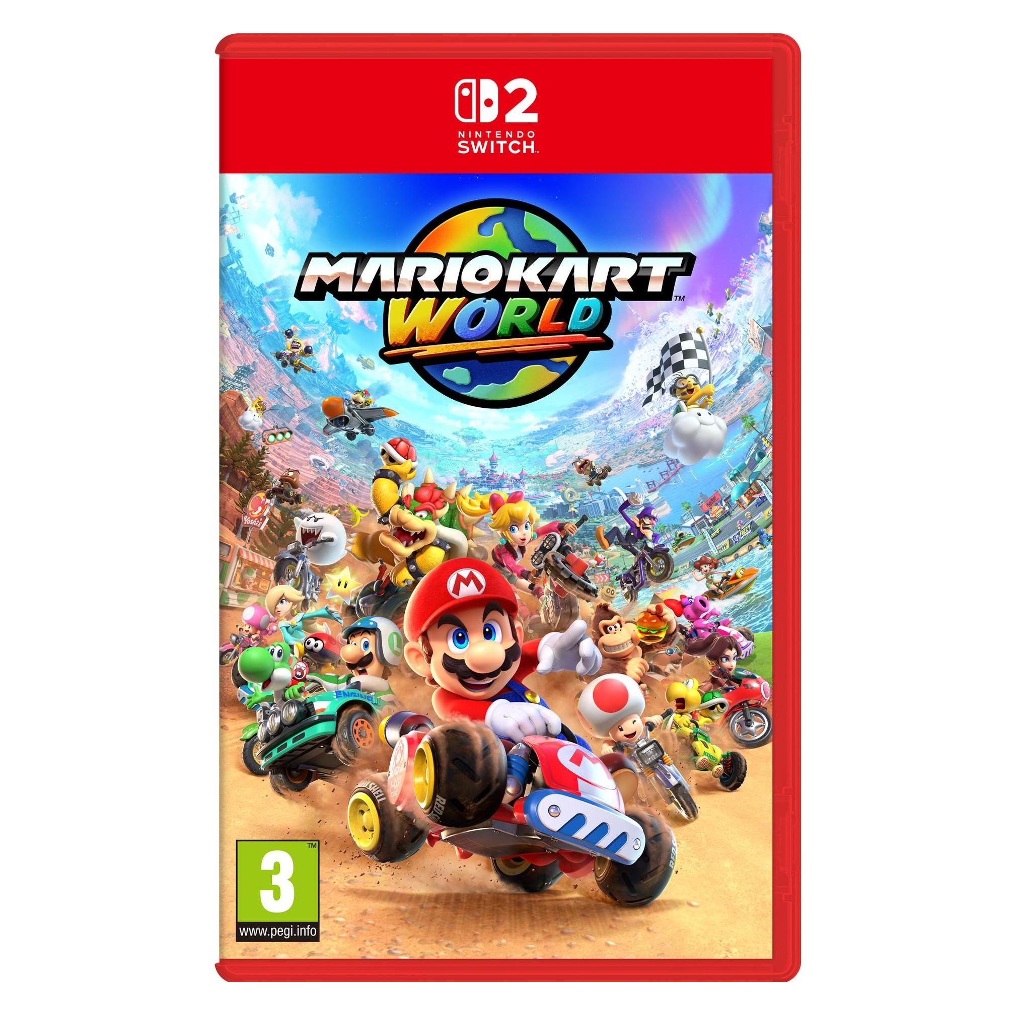 Nintendo Switch MARIOKART WORLD Nintendo Switch Nintendo Switch 2 Konsole Bundle + Mario Kart World Nintendo Switch