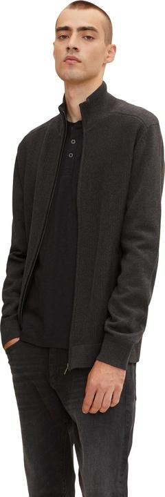 Actual product image Tom Tailor Jacke Strickjacke mit Stehkragen und seitlichen Eingrifftaschen (S)
