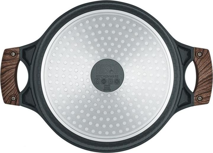 Productafbeelding Resto BRAADPAN D24CM 4,2L/93903 (24 cm, Steelpan, Aluminium)