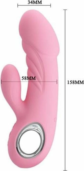 Produktbild Lovetoy PRETTY LOVE - ANSEL USB PINK 7 function