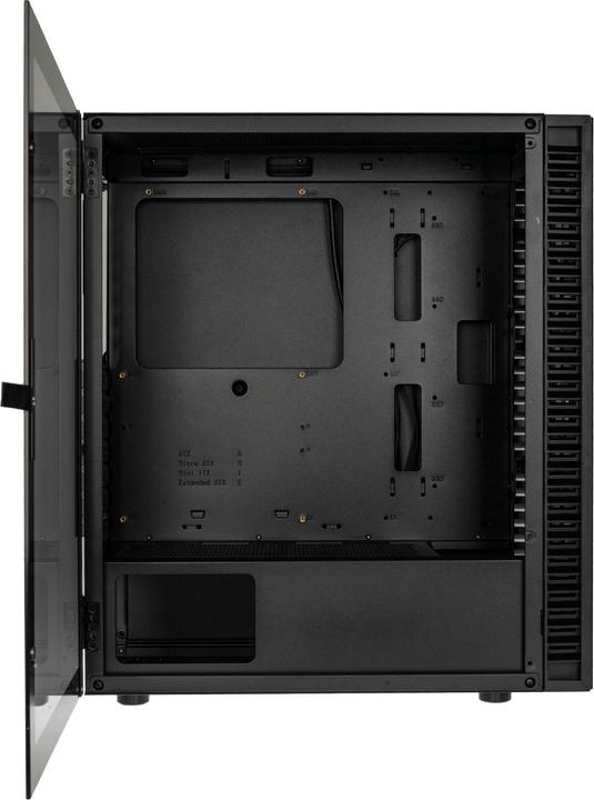 Produktbild Kolink Observatory HF Glass Core Midi Tower Case - Black No Fans