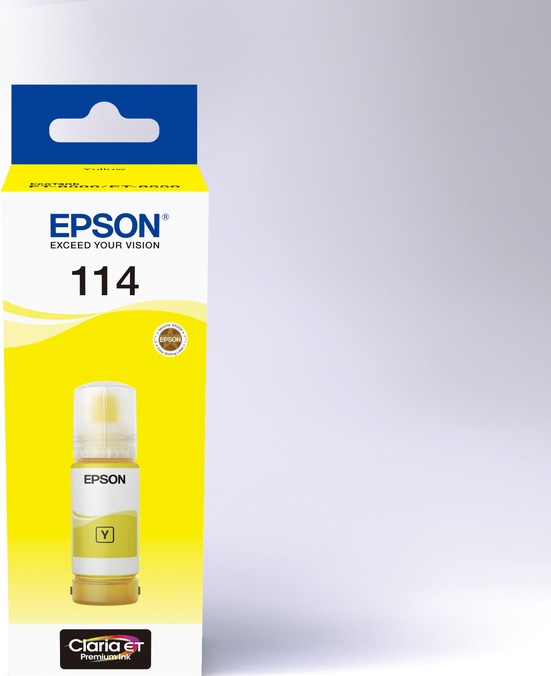 Produktbild Epson Tintenbehälter 114 yellow (Y)