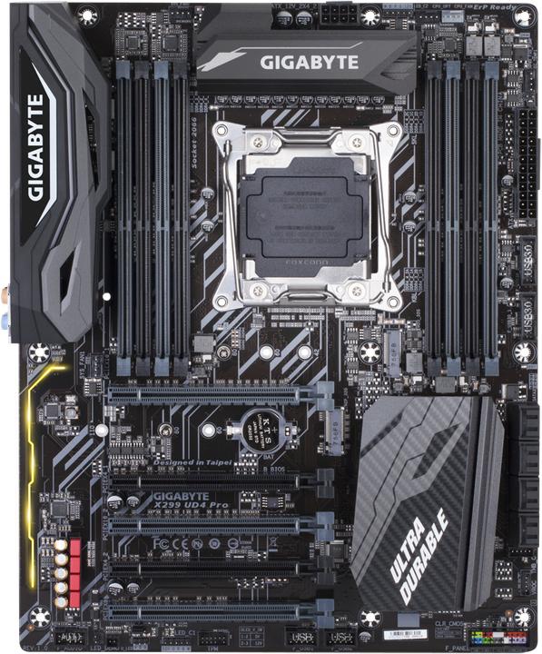 Produktbild Gigabyte X299 UD4 Pro (LGA 2066, Intel X299, ATX)