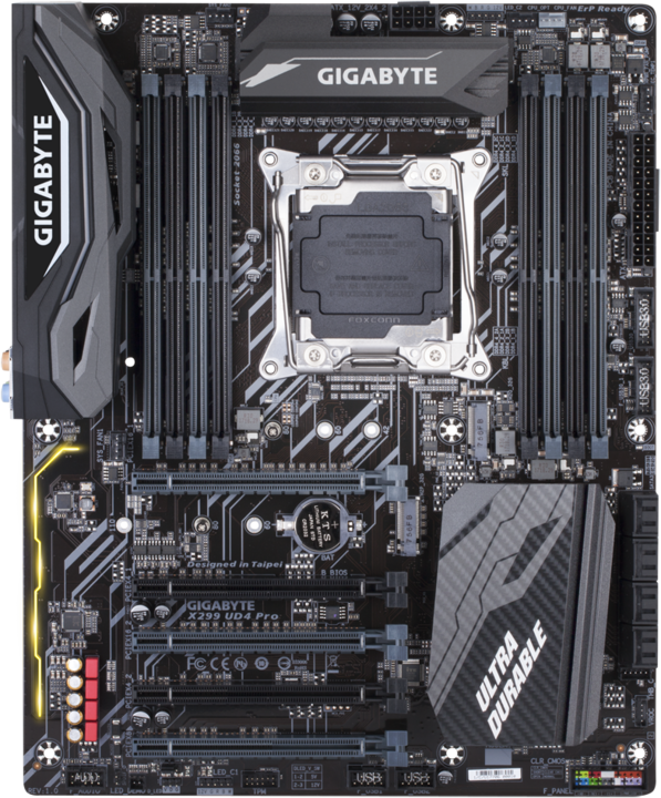 Produktbild Gigabyte X299 UD4 Pro (LGA 2066, Intel X299, ATX)