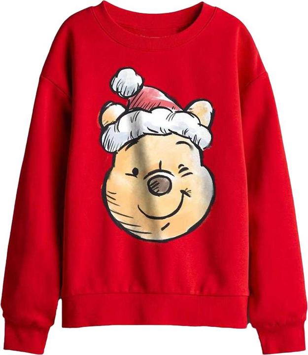 Produktbild Winnie the Pooh Sweatshirt weihnachtliches Design (128)