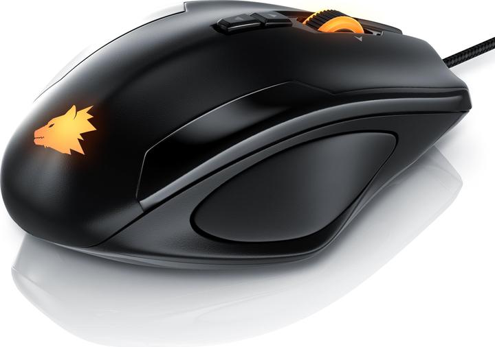 Image du produit Titanwolf Souris laser de jeu avec 12 boutons programmables | Souris avec 10800 dpi | Taux d'interrogation (Filaire)