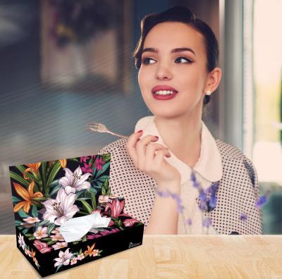 Produktbild Roost Taschentuch Box 1376142 Blumen