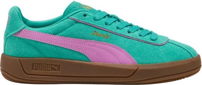 Vibrant Green-Mauve Pop
