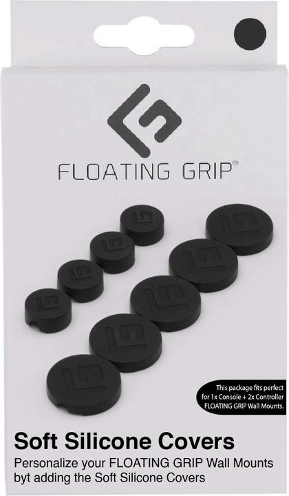 Floating Grip Wall Mount Covers (Black)