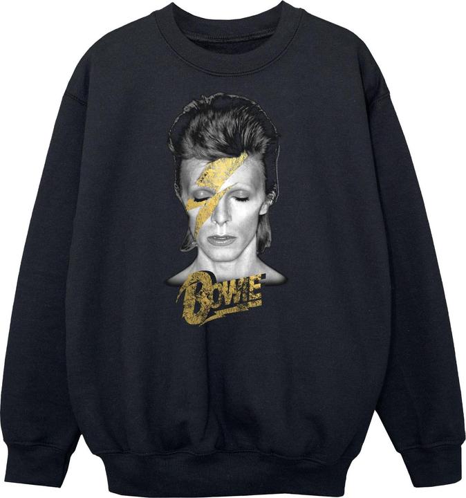 Image du produit David Bowie - Sweat ALADDIN SANE GOLD BOLT - Garçon (152, 158)