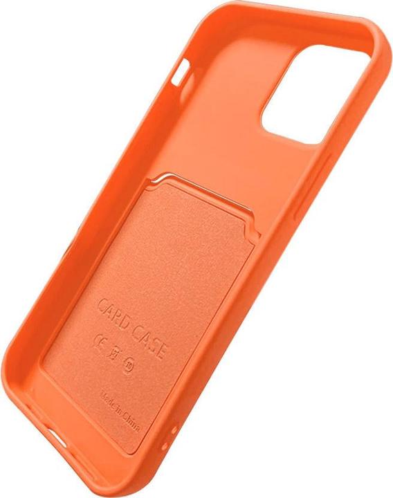 Immagine prodotto Hurtel Portacarte Portafoglio in silicone Portafoglio con slot per carte Documenti per iPhone 12 Pro Max Ar (Apple iPhone 12 Pro Max)