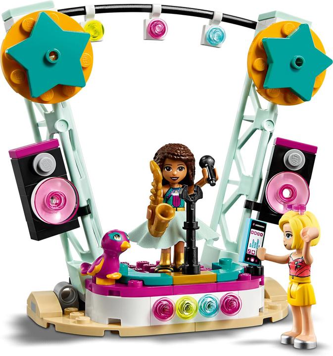 Produktbild LEGO Friends Andreas Bühne & Auto (41390)