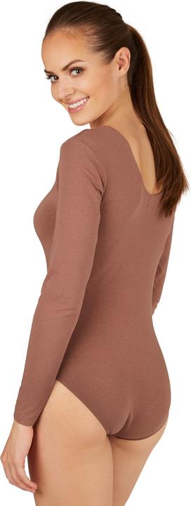 Produktbild Dressforfun Damen Langarm-Body mit Rundhals-Ausschnitt (L)
