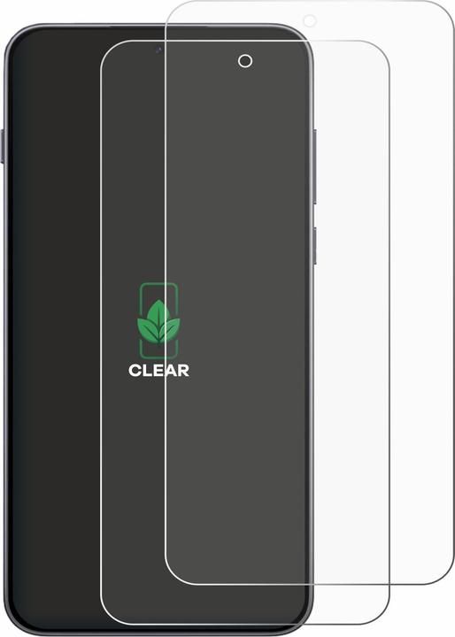 Actual product image ScreenLeaf Screen Protector sustainable Screen Protection, clear, anti-scratch (2 pcs., OnePlus Nord 5)