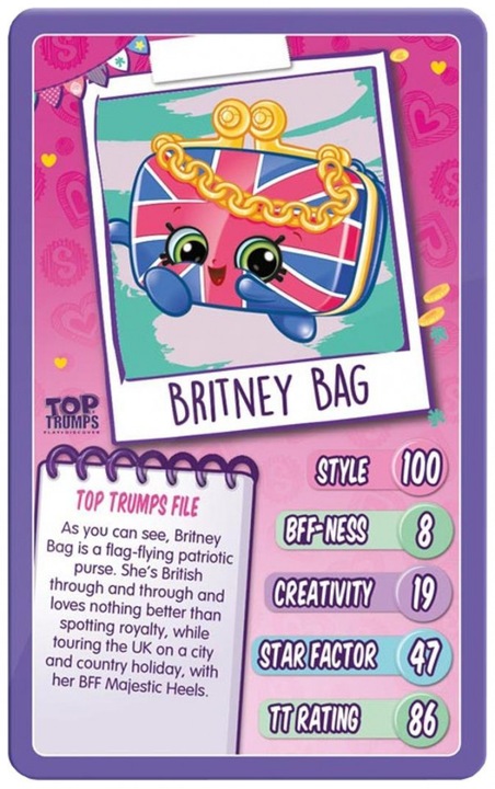 Produktbild Top Trumps Boardgame Trumps New Shopkins English 002301