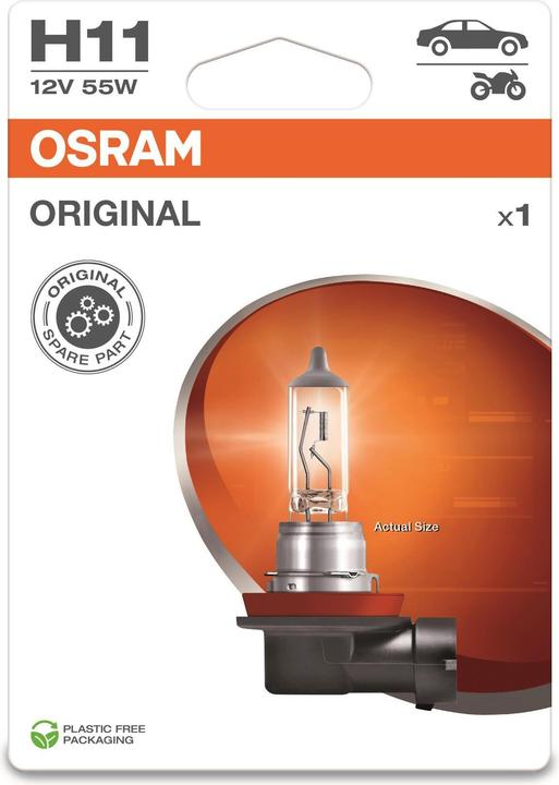 Actual product image Osram Standard (H11)