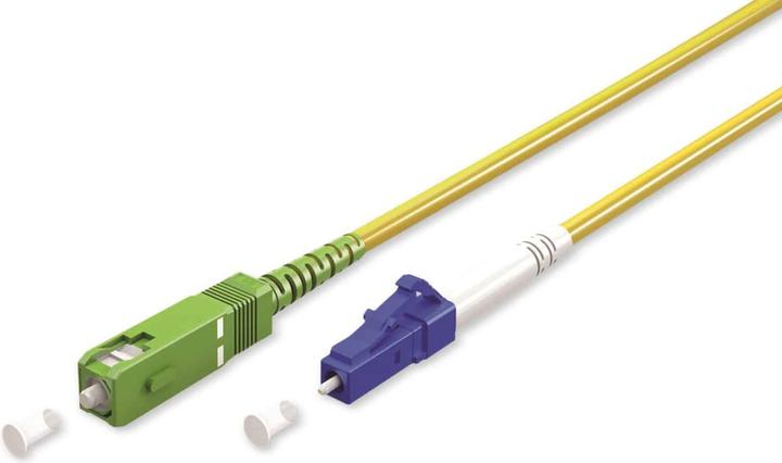 Immagine prodotto Goobay Cavo in fibra ottica FTTH, monomodale OS2 Giallo, Giallo Simplex, 0,5 m (LSOH, CAT6, 0.50 m)