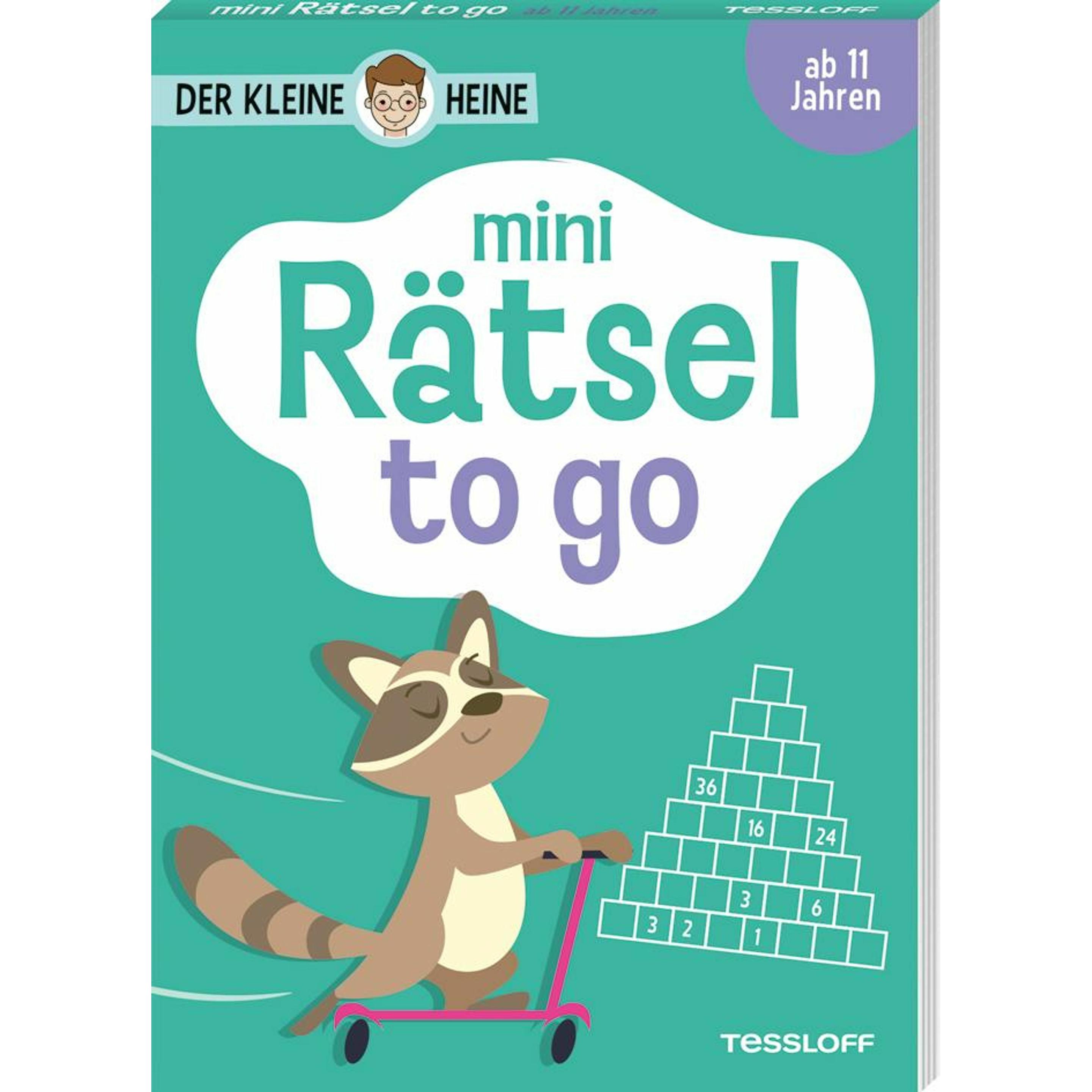 Der kleine Heine. Mini Rätsel to go. Ab 11 Jahren, Kinderbücher von Stefan Heine