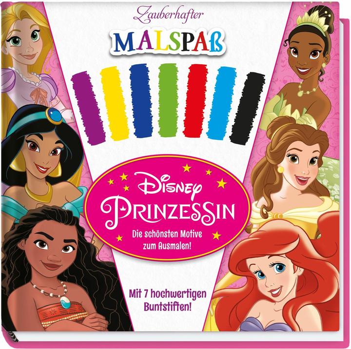 Actual product image Panini Disney Princess: Magical colouring fun - The most beautiful motifs to colour in