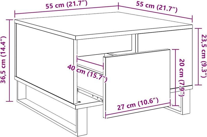 Immagine prodotto vidaXL Moderne Tische