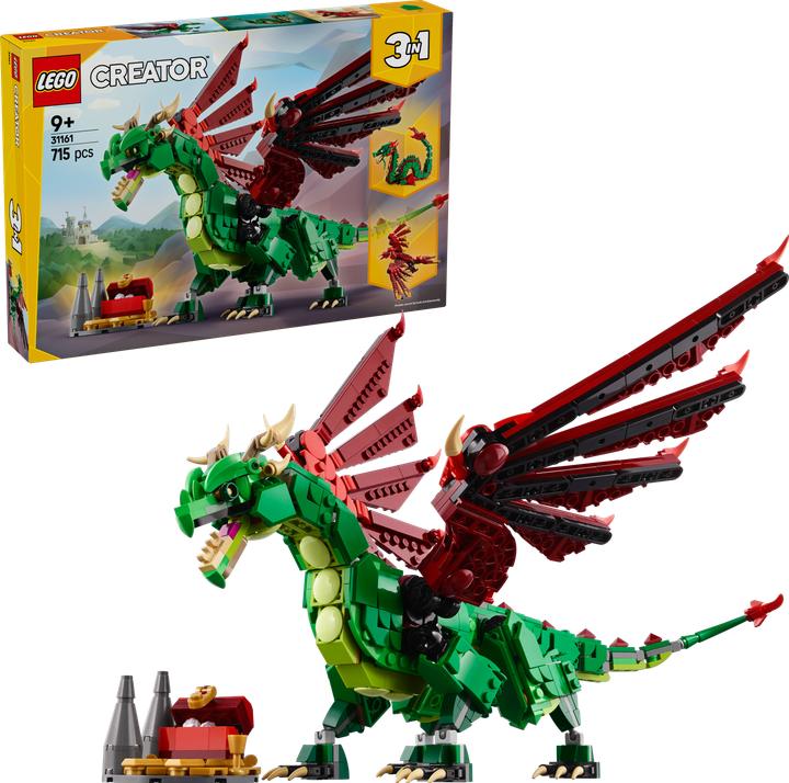 Produktbild LEGO Grüner Drache (31161, LEGO Creator Expert)