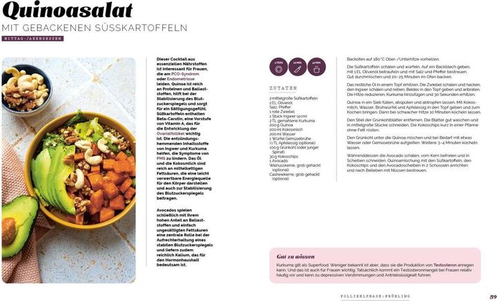 Produktbild Da Silva:Dein Zyklus - deine Ernährung (Deutsch, Anaïs Da Silva, Wiebke Krabbe, 2025)