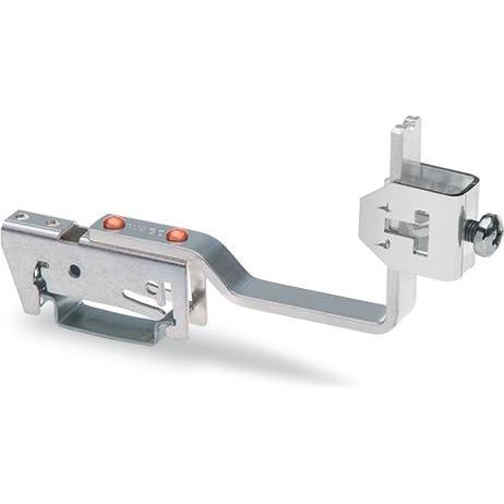 6x Wago Supporti per sbarre, Accessori di elettronica + Alloggiamento, Argento