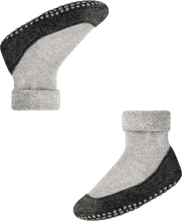 Image du produit Falke Cosyshoe Chaussons, couleur 3400 light grey mel., taille 27-28 (28)