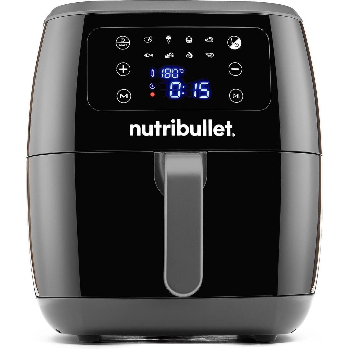 Nutribullet Nutribullet Xxl Digital Air Fryer V09712 (), Friggitrice, Nero