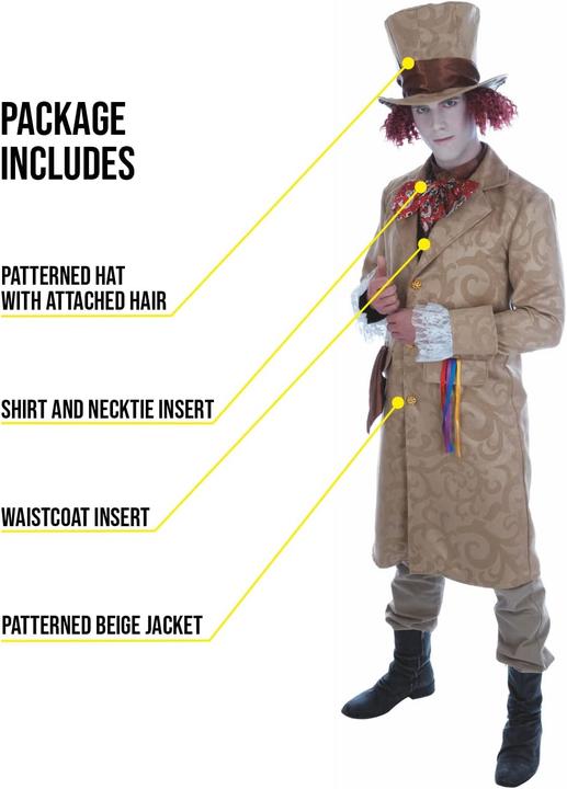 Immagine prodotto Fun Shack Kostüm Mad Hatter (M)