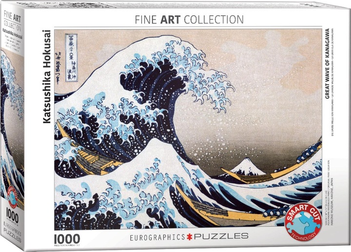 Produktbild Eurographics Die grosse Welle von Kanagawa (1000 Teile)