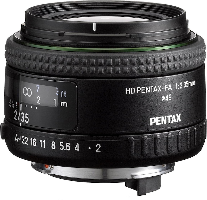 Pentax FA 2/35 AL (Pentax K, APS-C / DX, Vollformat)