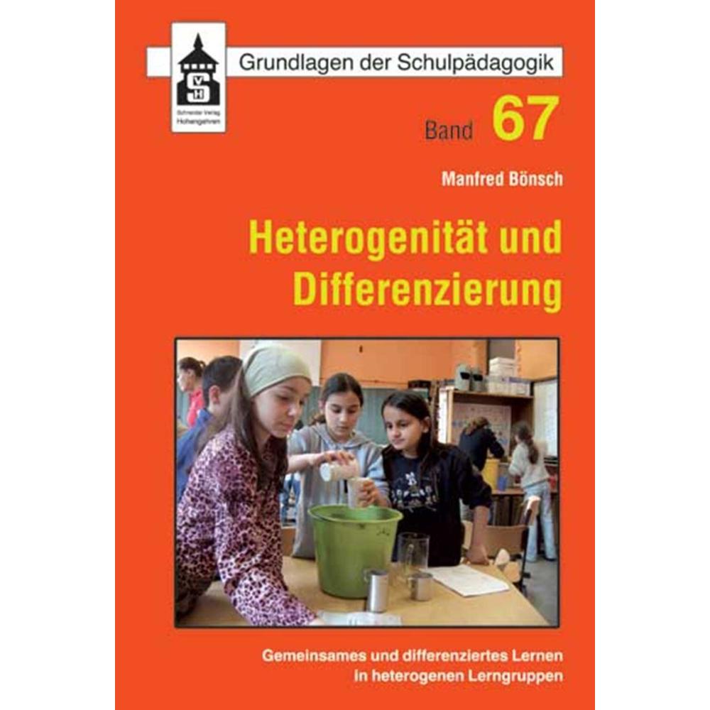 Heterogenität und Differenzierung, Fachbücher von Manfred Bönsch