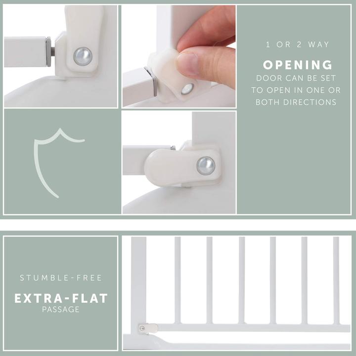 Produktbild Hauck Clear Step Gate (75 - 80 cm)