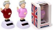 Produktbild Puckator Queen Elizabeth die Königin Solar Pal Wackelfigur