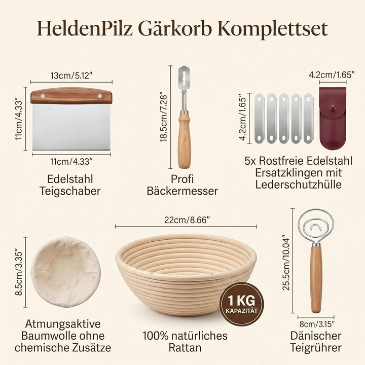 Produktbild HeldenPilz Brotbackset