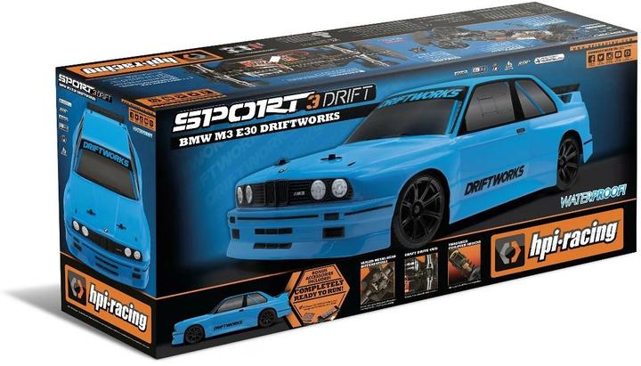 Image du produit HPI Sport 3 Drift BMW M3 E30 DriftWorks RTR (RTR Prêt à fonctionner)