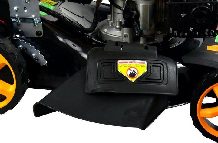 Actual product image GEKO G52 Lawn mower with drive, electric start, petrol engine,, G83052