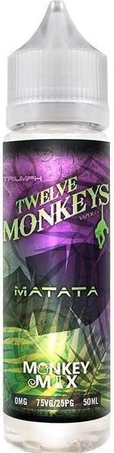 Produktbild Twelve Monkeys Liquid - Matata (Apfel, Traube)